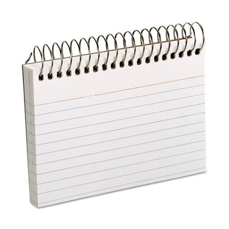 Tops Business Forms Oxford, Spiral Index Cards, 3 X 5, 50 Cards, White 40282